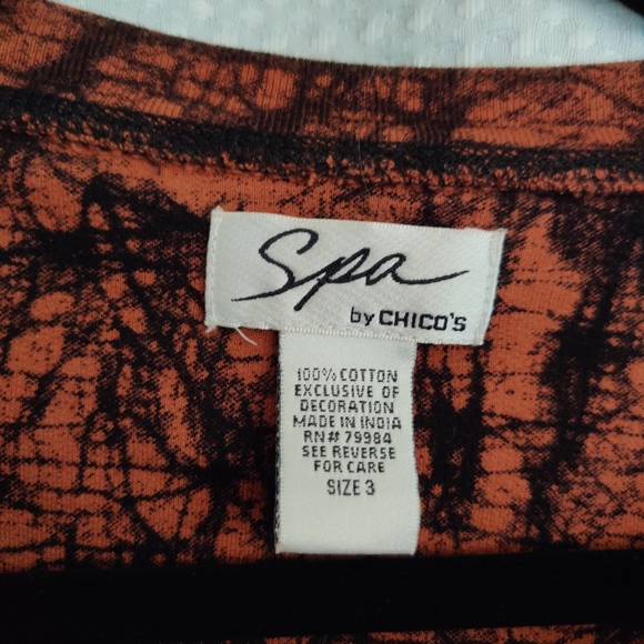 Chico's Pattern Jacket - Picture 4 of 5